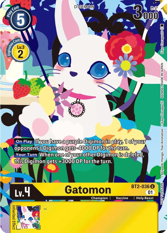Image for Gatomon - BT2-036 (Tamer's Card Set 2 Floral Fun) - Digimon Card Game
