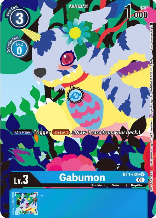 Image for Gabumon - BT1-029 (Tamer's Card Set 2 Floral Fun) - Digimon Card Game