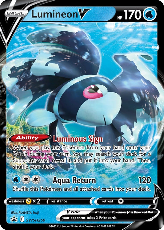 Image for Lumineon V - SWSH250 - Pokemon