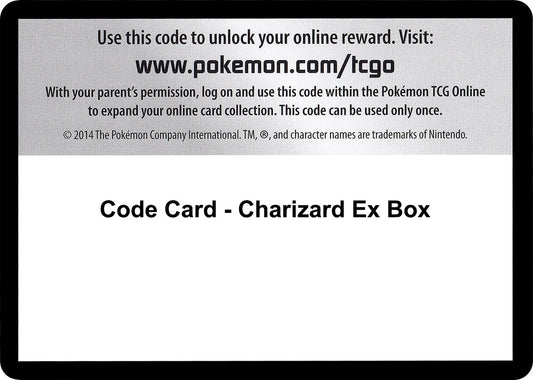 Image for Code Card - Charizard EX Box - Pokemon
