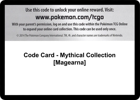 Image for Code Card - Mythical Collection [Magearna] - Pokemon