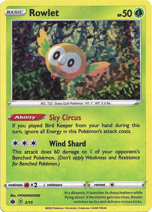 Image for Rowlet - Pokemon