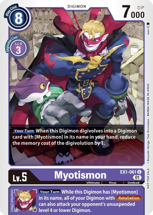 Image for Myotismon (Winner Pack X Record) - Digimon Card Game