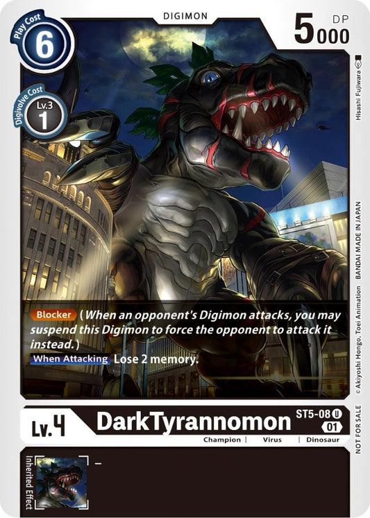 Image for DarkTyrannomon (Winner Pack X Record) - Digimon Card Game
