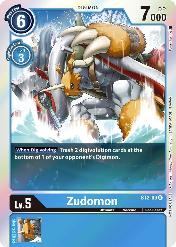 Image for Zudomon (Official Tournament Pack Vol. 6) - Digimon Card Game