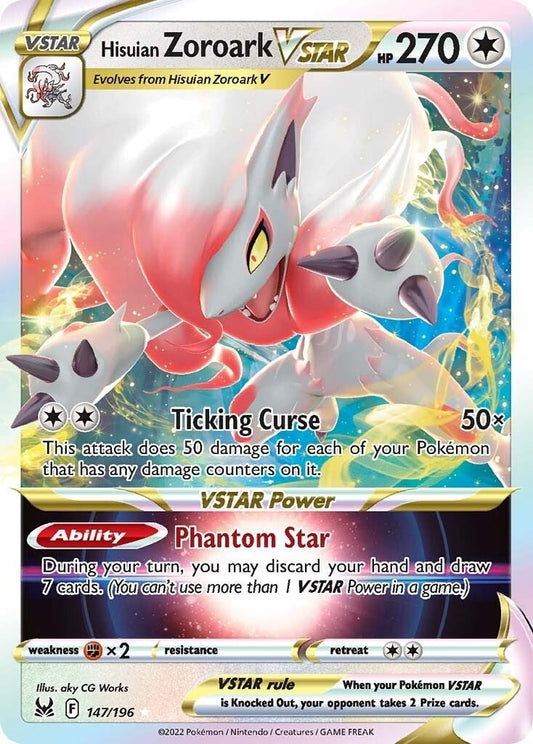 Image for Hisuian Zoroark VSTAR - Pokemon
