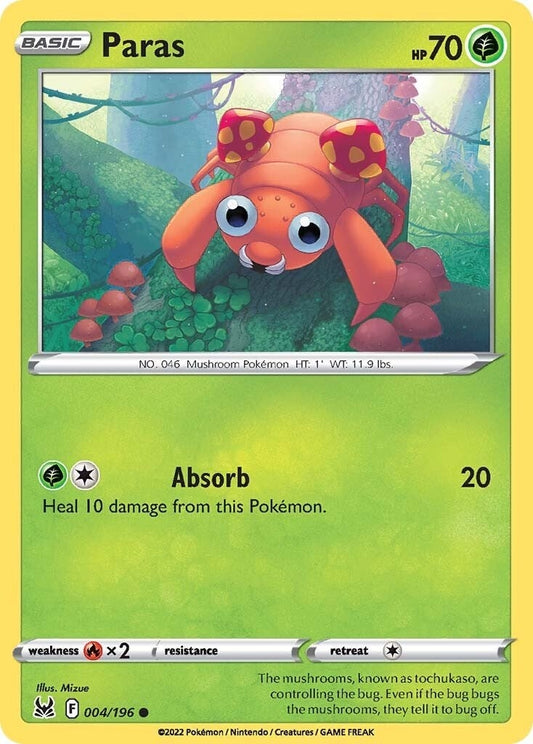 Image for Paras - Pokemon