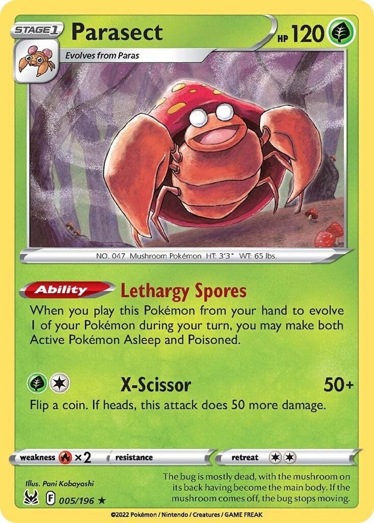 Image for Parasect - Pokemon