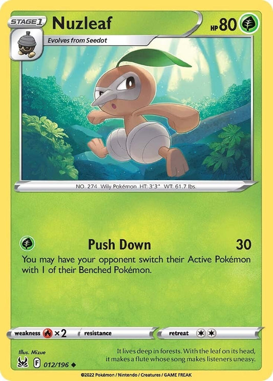 Image for Nuzleaf - Pokemon