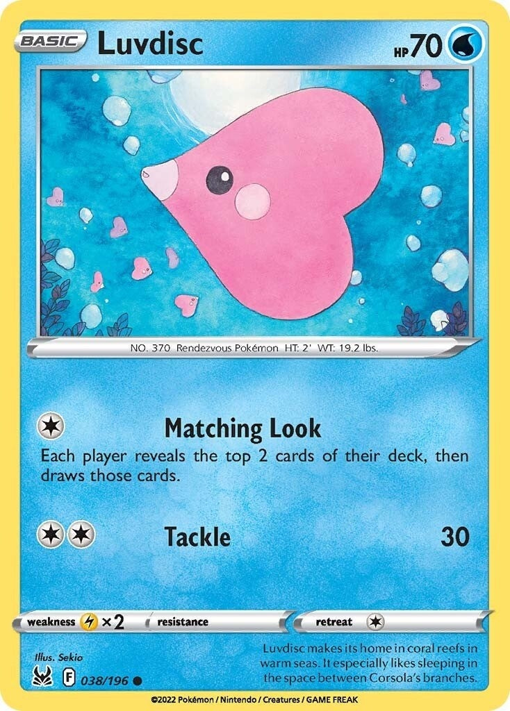 Image for Luvdisc - Pokemon