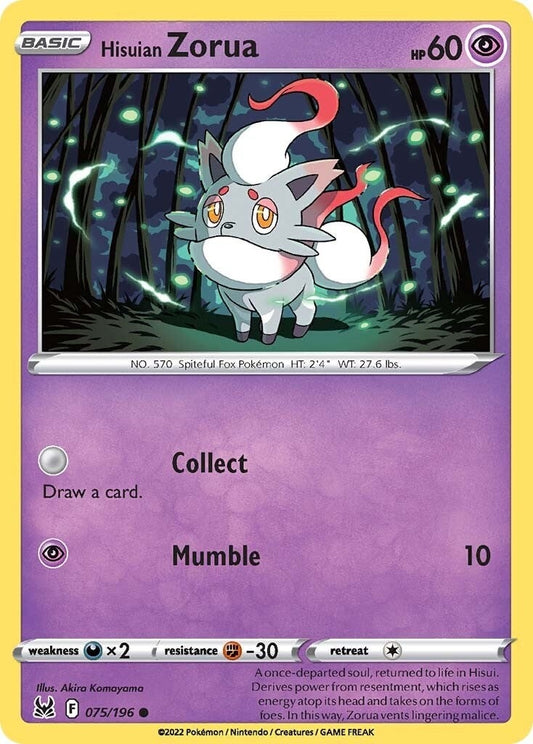 Image for Hisuian Zorua - Pokemon