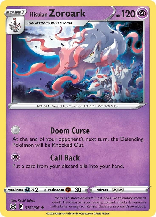 Image for Hisuian Zoroark - Pokemon