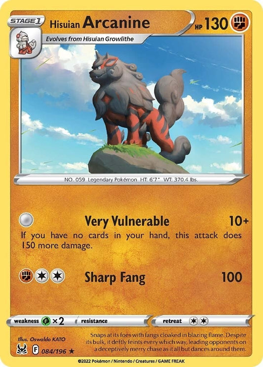 Image for Hisuian Arcanine - Pokemon