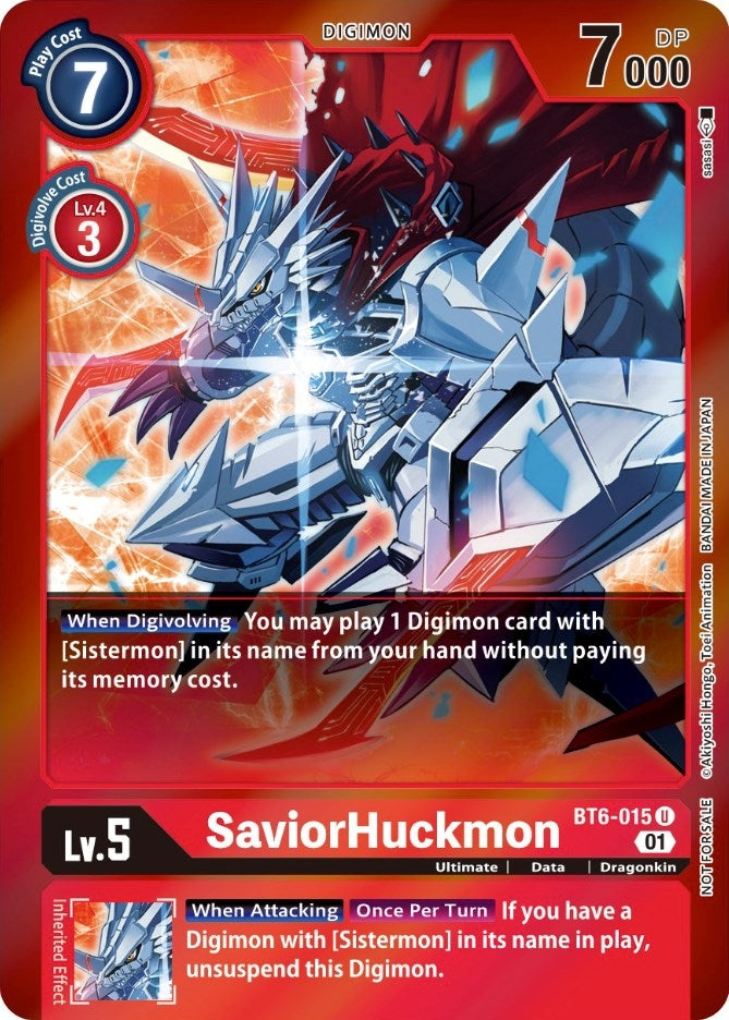 Image for SaviorHuckmon (Event Pack 3) - Digimon Card Game