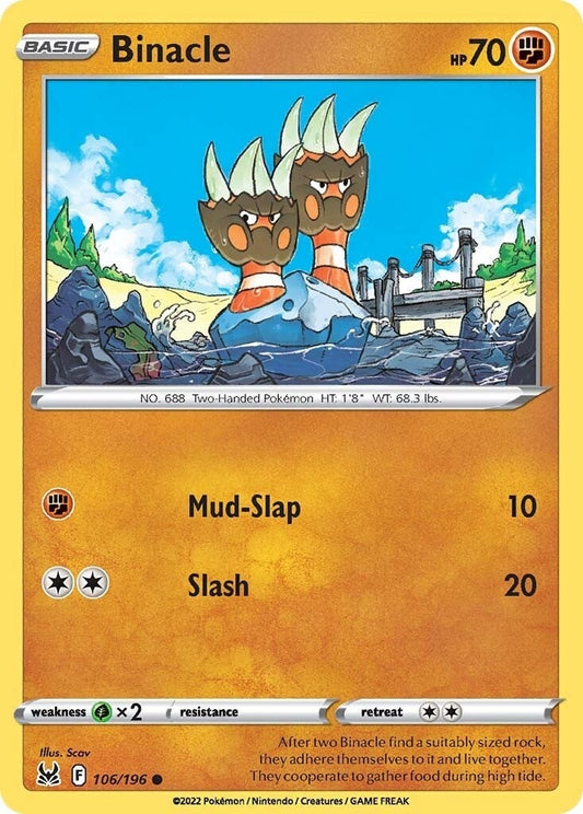 Image for Binacle - Pokemon