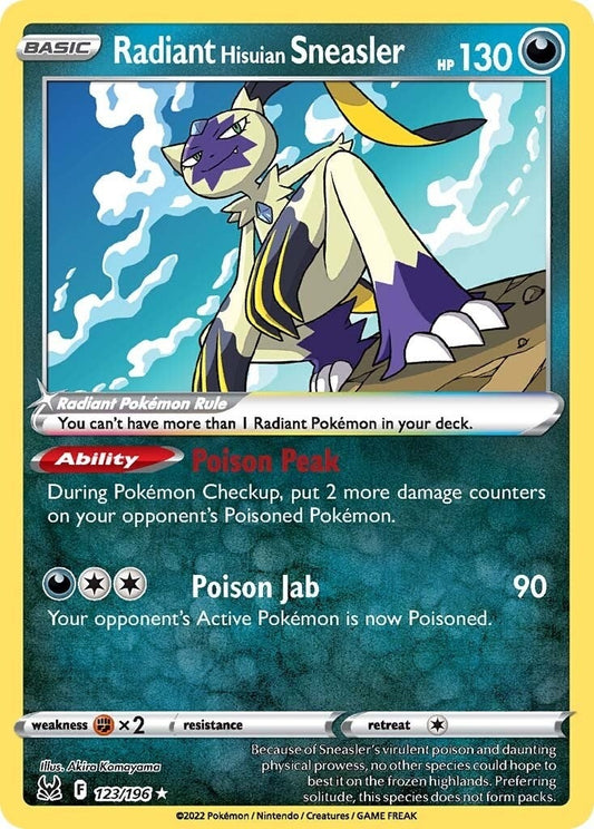 Image for Radiant Hisuian Sneasler - Pokemon