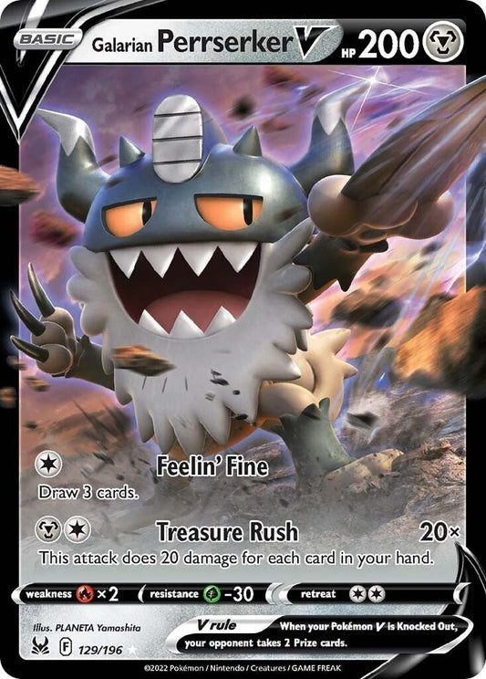 Image for Galarian Perrserker V - Pokemon
