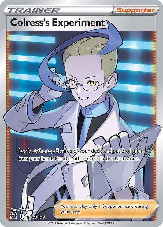 Image for Colress's Experiment (Full Art) - Pokemon
