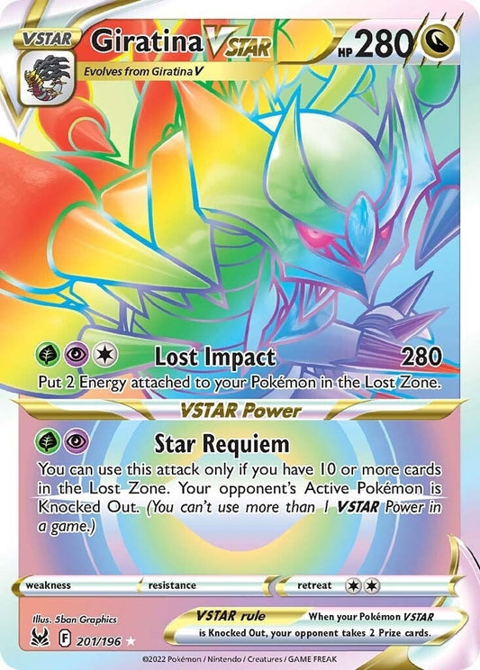 Image for Giratina VSTAR (201) (Secret) - Pokemon