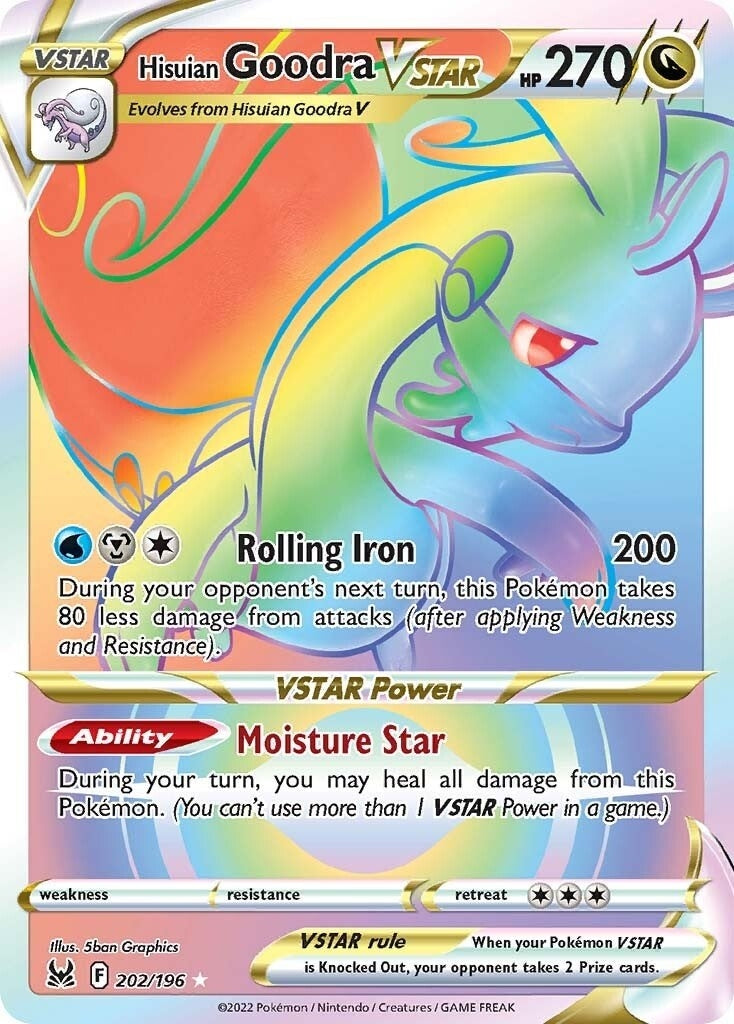 Image for Hisuian Goodra VSTAR (Secret) - Pokemon