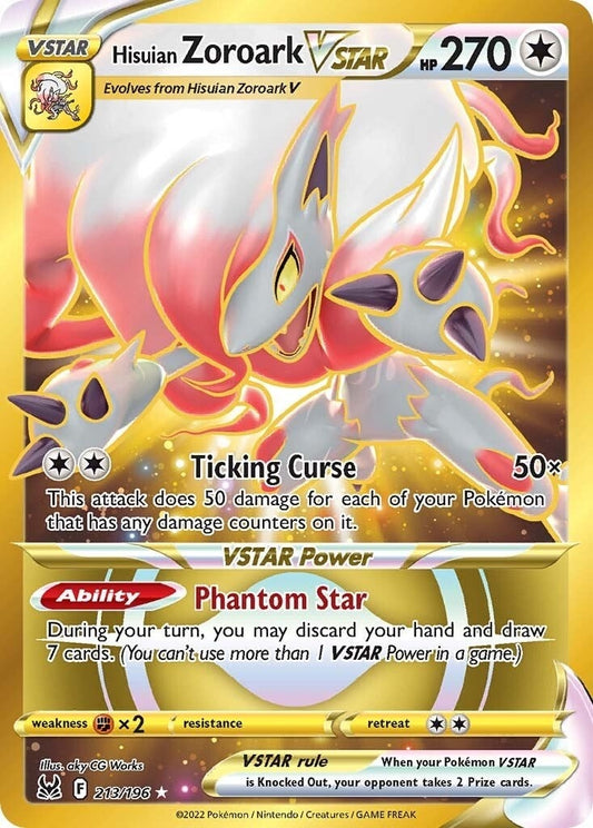 Image for Hisuian Zoroark VSTAR (213) (Secret) - Pokemon
