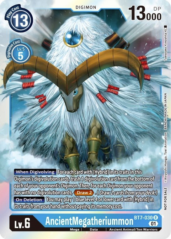 Image for AncientMegatheriummon (Event Pack 3) - Digimon Card Game