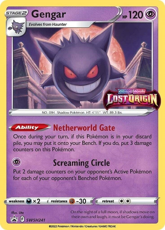 Image for Gengar - SWSH241 (Prerelease) - Pokemon