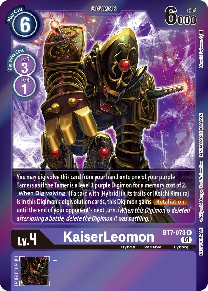 Image for KaiserLeomon (Event Pack 3) - Digimon Card Game