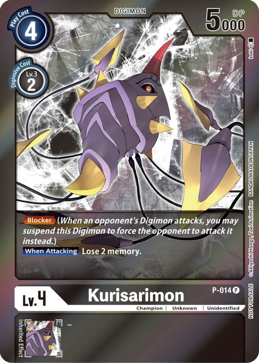 Image for Kurisarimon - P-014 (Event Pack 3) - Digimon Card Game