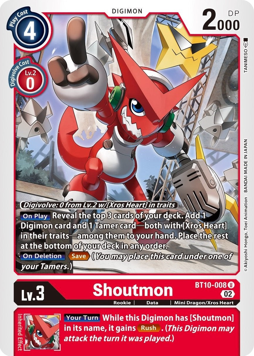 Image for Shoutmon - Digimon Card Game