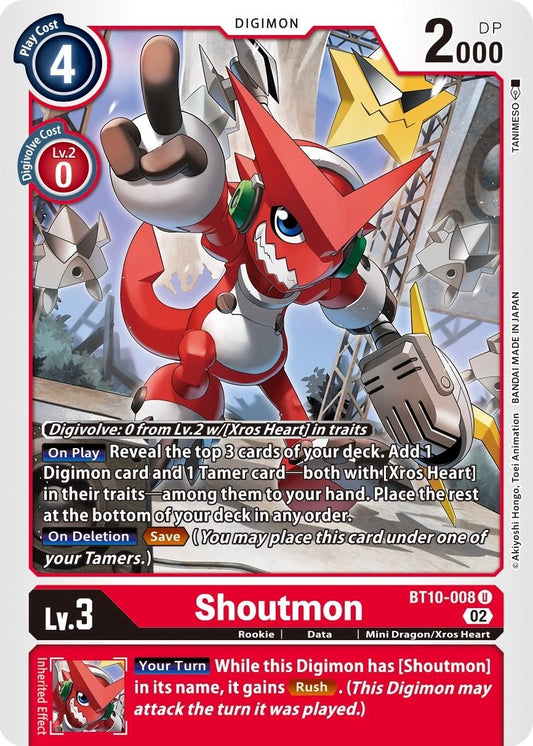 Image for Shoutmon - Digimon Card Game