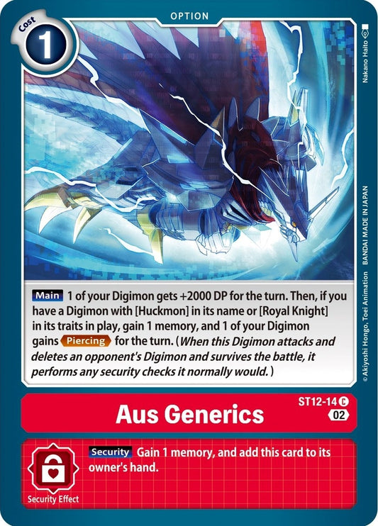 Image for Aus Generics - Digimon Card Game
