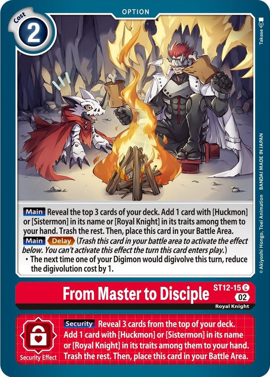 Image for From Master to Disciple - Digimon Card Game