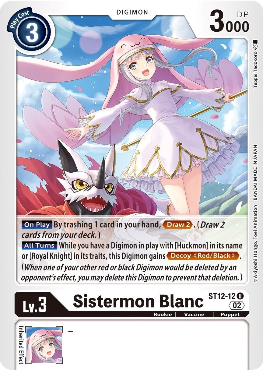Image for Sistermon Blanc - Digimon Card Game