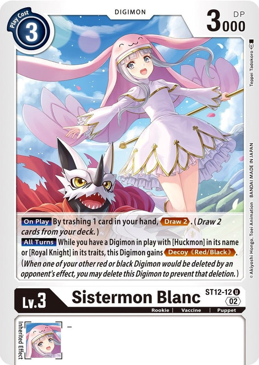 Image for Sistermon Blanc - Digimon Card Game