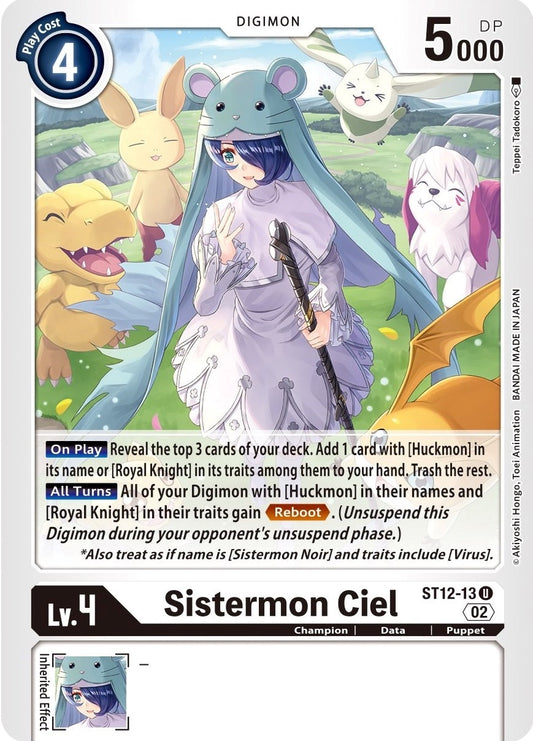 Image for Sistermon Ciel - Digimon Card Game