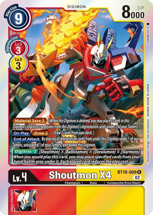 Image for Shoutmon X4 - Digimon Card Game