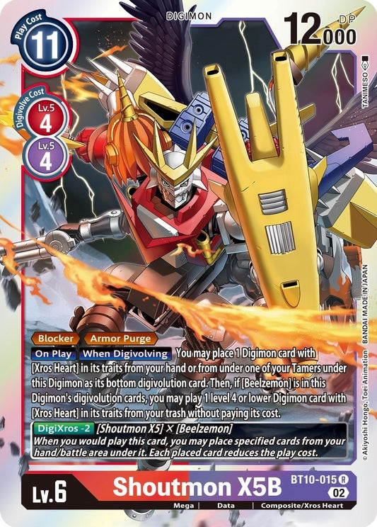 Image for Shoutmon X5B - Digimon Card Game