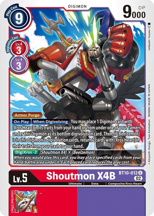 Image for Shoutmon X4B - Digimon Card Game