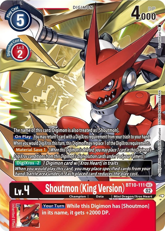 Image for Shoutmon (King Version) - Digimon Card Game
