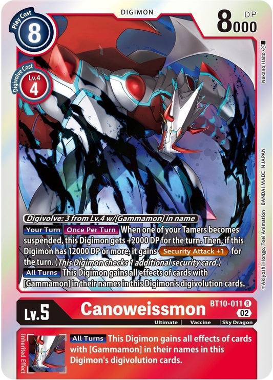 Image for Canoweissmon - Digimon Card Game