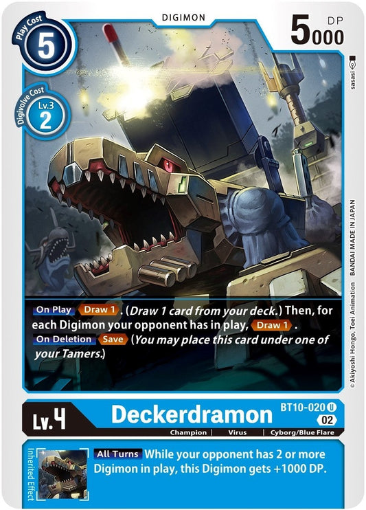 Image for Deckerdramon - Digimon Card Game