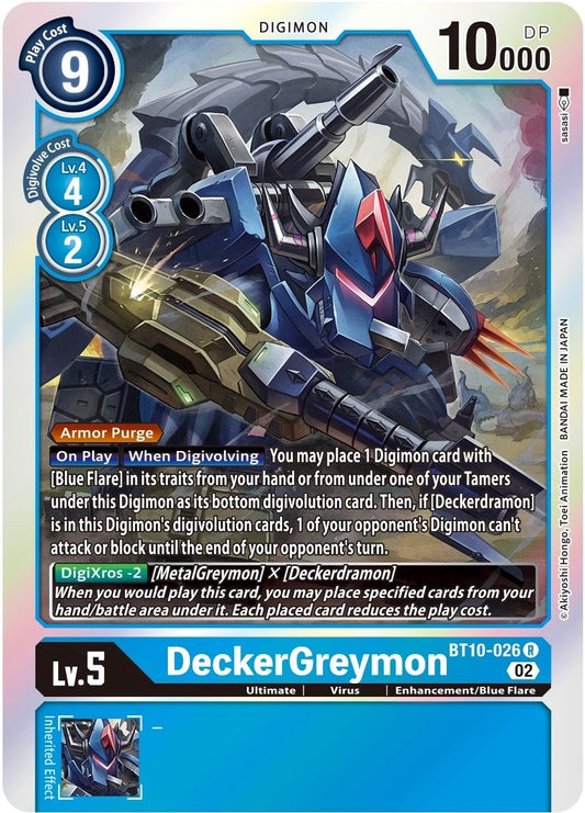 Image for DeckerGreymon - Digimon Card Game