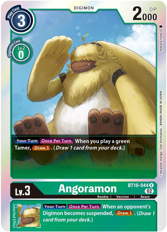 Image for Angoramon - Digimon Card Game