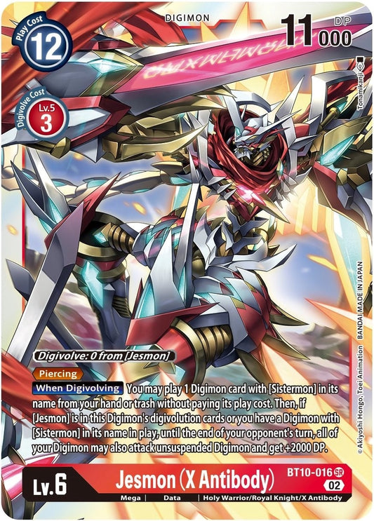 Image for Jesmon (X Antibody) - Digimon Card Game