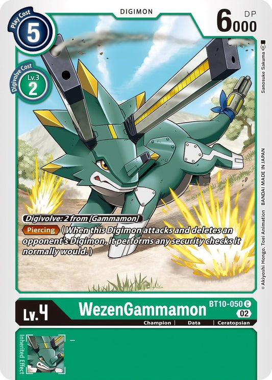 Image for WezenGammamon - Digimon Card Game