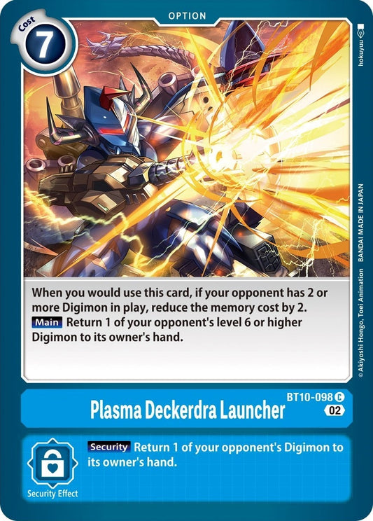 Image for Plasma Deckerdra Launcher - Digimon Card Game