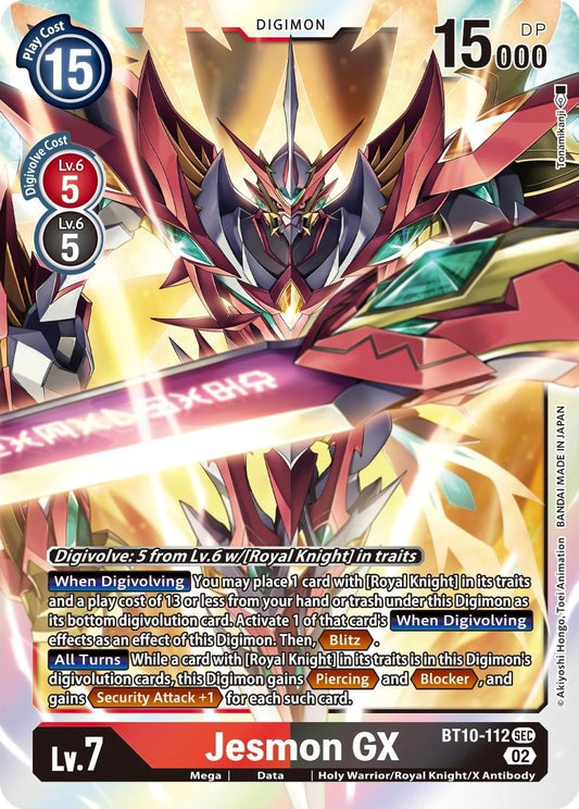 Image for Jesmon GX - Digimon Card Game
