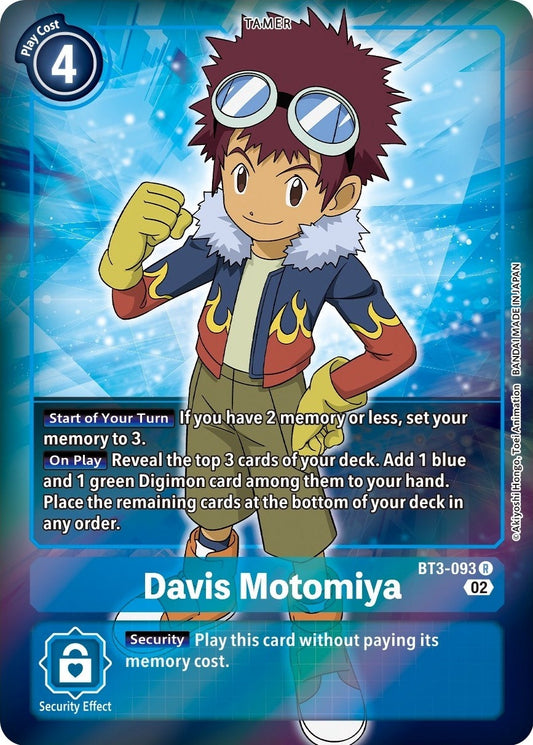 Image for Davis Motomiya (Alternate Art) - Digimon Card Game