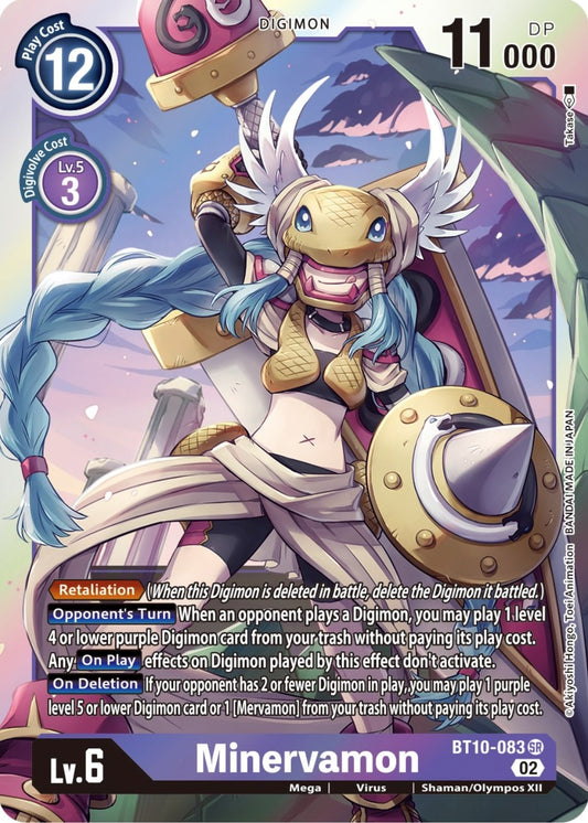 Image for Minervamon - Digimon Card Game